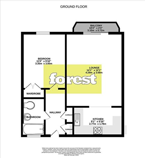 1 Bedroom Flat For Sale In Bergenia House, Feltham, Middlesex, TW13