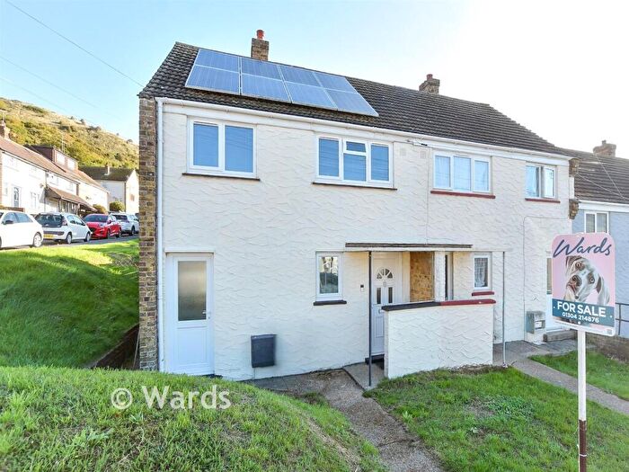 2 Bedroom End Of Terrace House For Sale In St. Giles Road, Aycliffe, Nr Dover, Kent, CT17