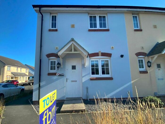 2 Bedroom End Of Terrace House To Rent In Belfrey Close, Hubberston, Milford Haven, SA73