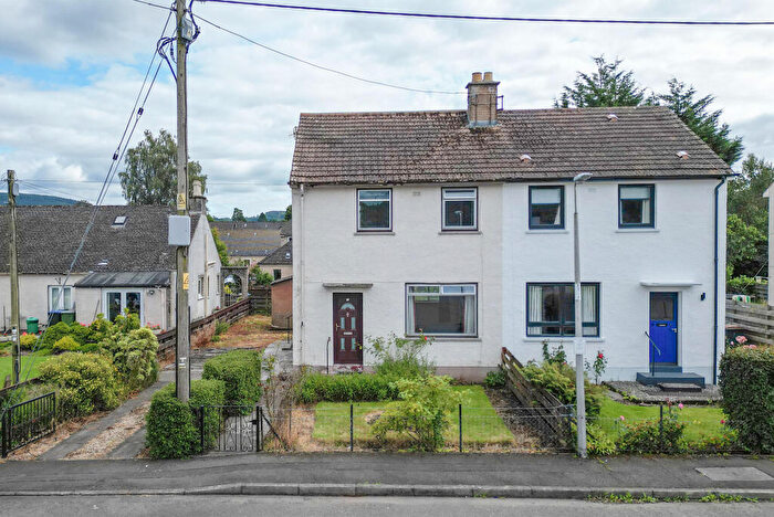 2 Bedroom Semi-Detached House For Sale In Queens Road, Comrie, Perth And Kinross, PH6