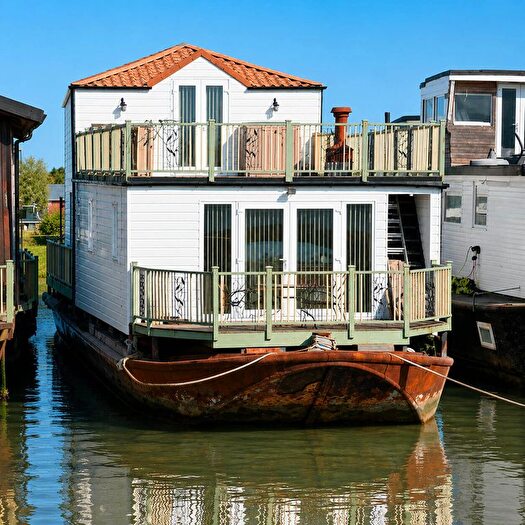 3 Bedroom Houseboat For Sale In Vicarage Lane, Rochester, ME3