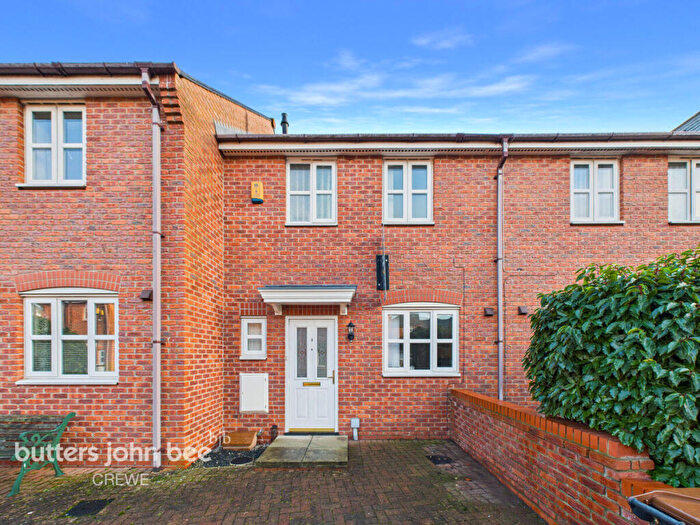 3 Bedroom Terraced House For Sale In Deansgate, Weston, Wychwood Village, CW2