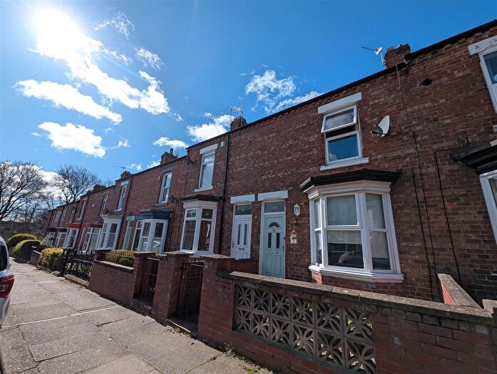 2 Bedroom Terraced House For Sale In Trafalgar Terrace, Darlington, DL3