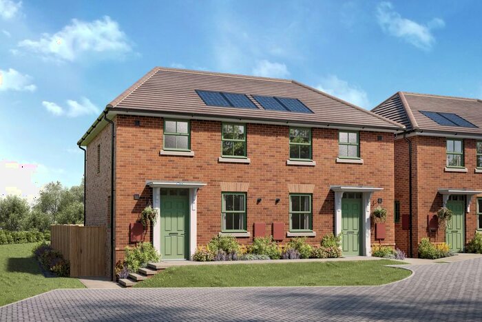 2 Bedroom Semi Detached House For Sale In "Ashdown" At Hildersley, Ross-On-Wye, HR9