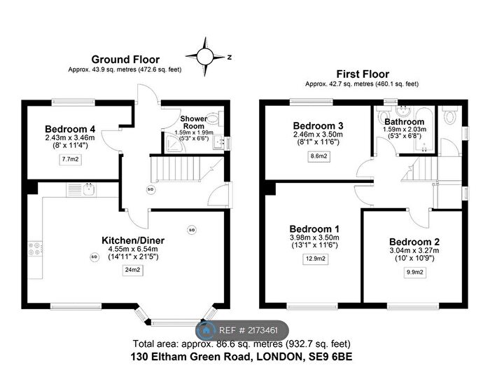 4 Bedroom End Of Terrace House To Rent In Eltham Green Road, London, SE9