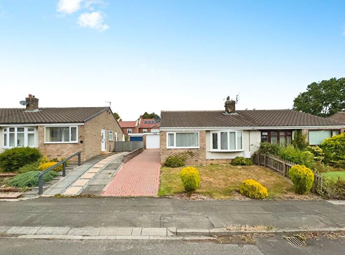2 Bedroom Semi-detached Bungalow For Sale In Moor View Close, Morpeth, NE61