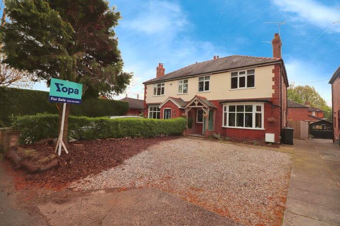 3 Bedroom Semi-Detached House For Sale In Cross Road, Haslington, CW1