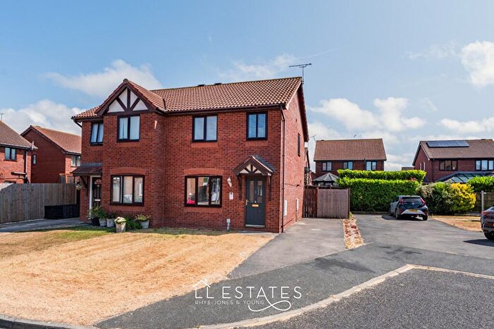 3 Bedroom Semi-Detached House For Sale In Walnut Crescent, Rhyl., LL18