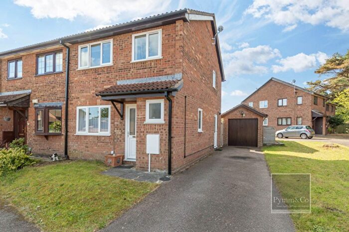 3 Bedroom Semi-Detached House For Sale In Nutwood Close, Taverham, NR8
