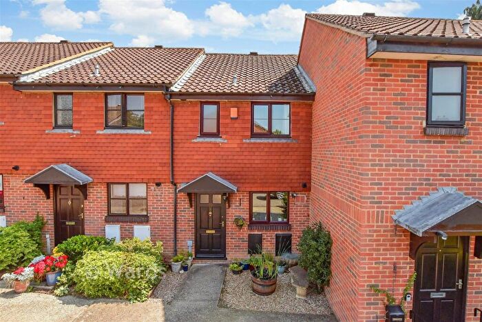 2 Bedroom Terraced House For Sale In Hanbury Close, Wateringbury, Maidstone, Kent, ME18