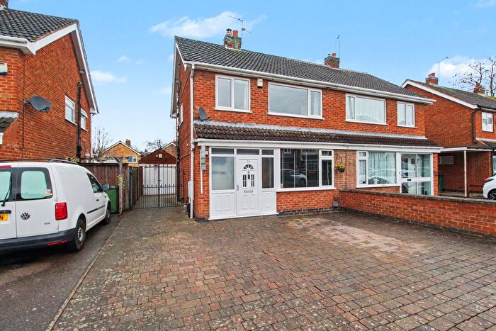 3 Bedroom Semi Detached House For Sale In Lichfield Drive, Blaby, Leicester, LE8