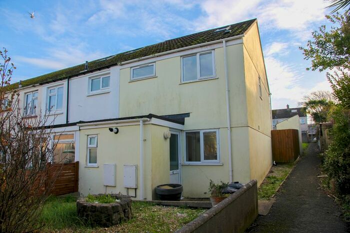 3 Bedroom Terraced House To Rent In Mountbatten Close, St. Columb Minor, Newquay, TR7