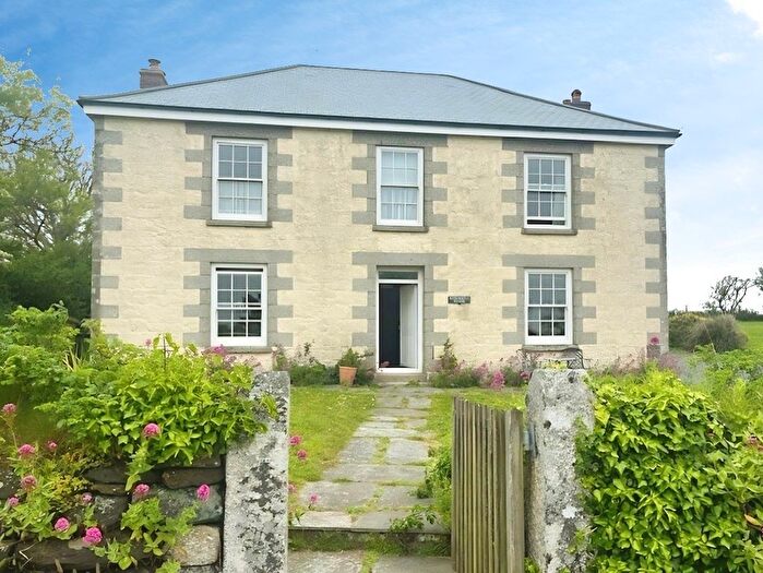 5 Bedroom Detached House For Sale In Roskorwell Manor, Impressive Th Century Cornish Residence, TR12