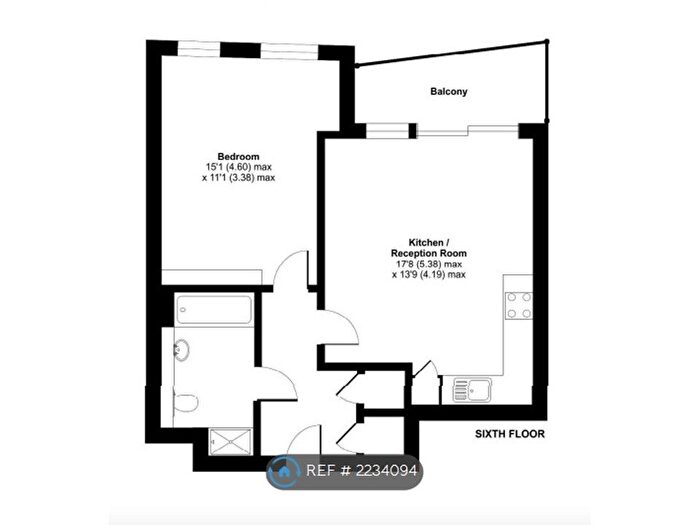 1 Bedroom Flat To Rent In Ossel Court, London, SE10