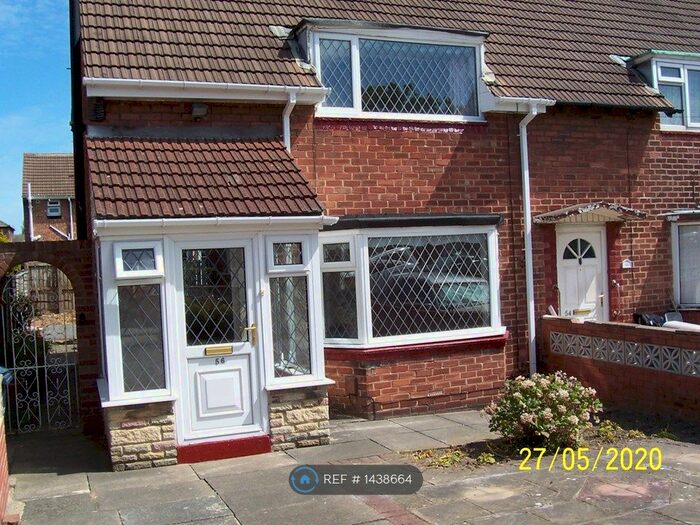 2 Bedroom End Of Terrace House To Rent In Hollinside Road, Sunderland, SR4