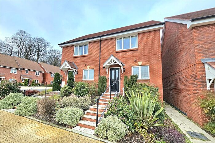 2 Bedroom Semi Detached House For Sale In Withers Walk, Blackwater, Camberley, Hampshire, GU17