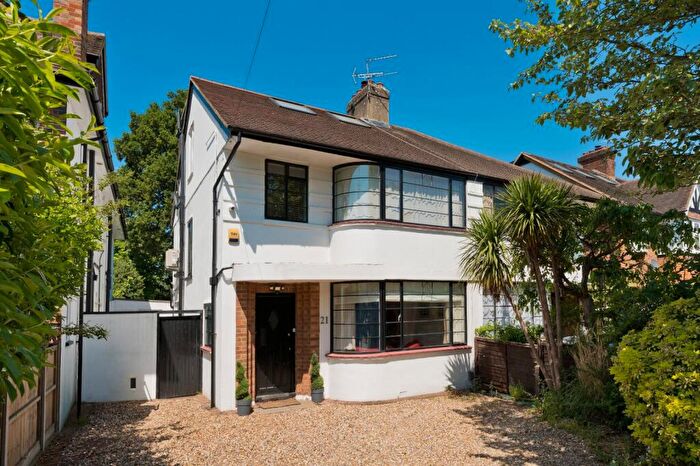 4 Bedroom Semi-Detached House For Sale In The Woodlands, Esher, Surrey, KT10