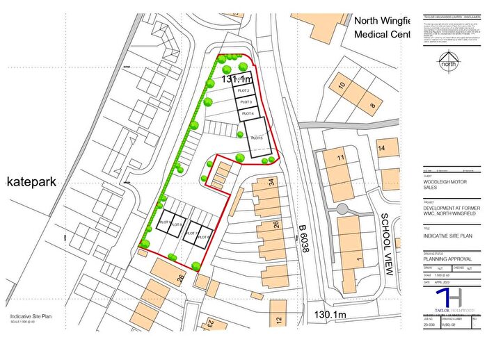 Plot For Sale In Residential Development Site, Chesterfield Road, North Wingfield, S42