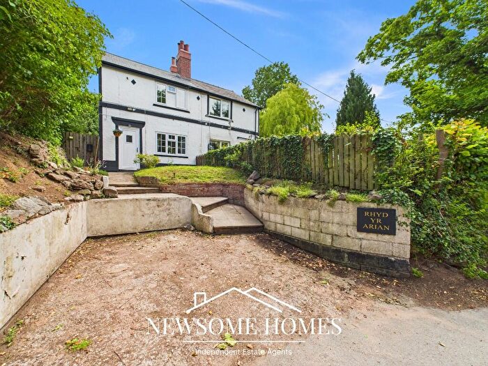 2 Bedroom Semi-Detached House For Sale In Llandyrnog, Denbighshire, LL16