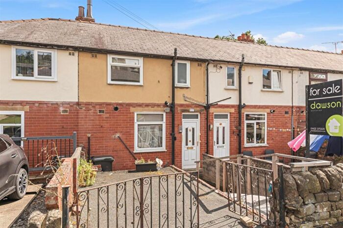 2 Bedroom Terraced House For Sale In Sunnybank Crescent, Greetland, Halifax, HX4