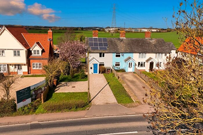 2 Bedroom End Terrace House For Sale In Church Road, Stowupland, Stowmarket, IP14