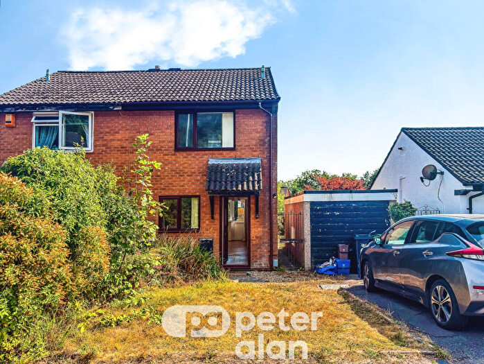 2 Bedroom Semi Detached House To Rent In Duxford Close, Danescourt, Cardiff, CF5