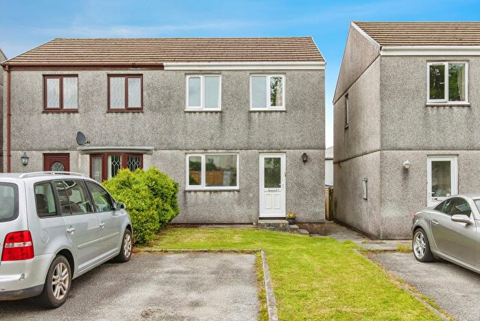 2 Bedroom Semi-Detached House For Sale In Trengrove, Bugle, St. Austell, Cornwall, PL26