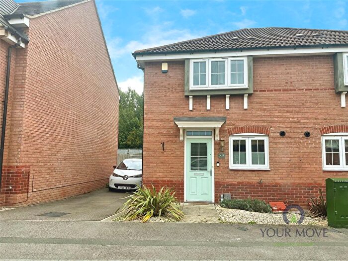 3 Bedroom Semi-detached House For Sale In Windlass Drive, Wigston, Leicestershire, LE18