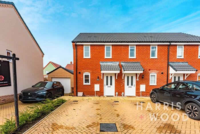 2 Bedroom End Of Terrace House For Sale In Yarrow Close, Capel St. Mary, Ipswich, Suffolk, IP9