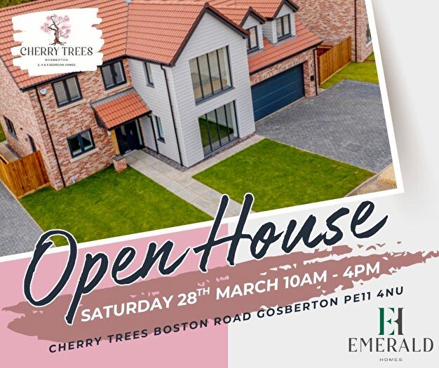 5 Bedroom Detached House For Sale In Plot, Cherry Trees, Gosberton, Spalding, PE11