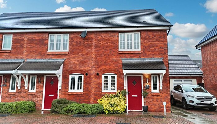 2 Bedroom End Of Terrace House For Sale In Hall Close, Cheadle, ST10