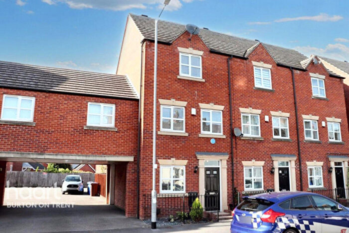 3 Bedroom Town House For Sale In Dallow Street, Burton-On-Trent, DE14