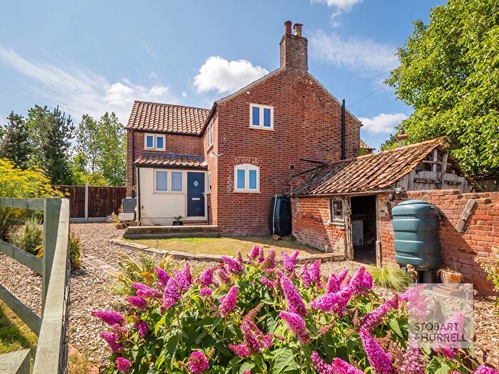 2 Bedroom Semi Detached House For Sale In Bluebell Cottage, Back Road, East Ruston, Norfolk, NR12