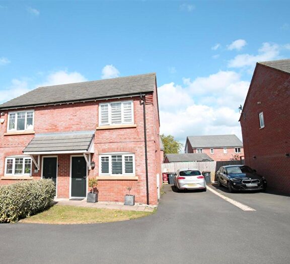 2 Bedroom Semi Detached House For Sale In Beeney Close, Coalville, Leicestershire, LE67