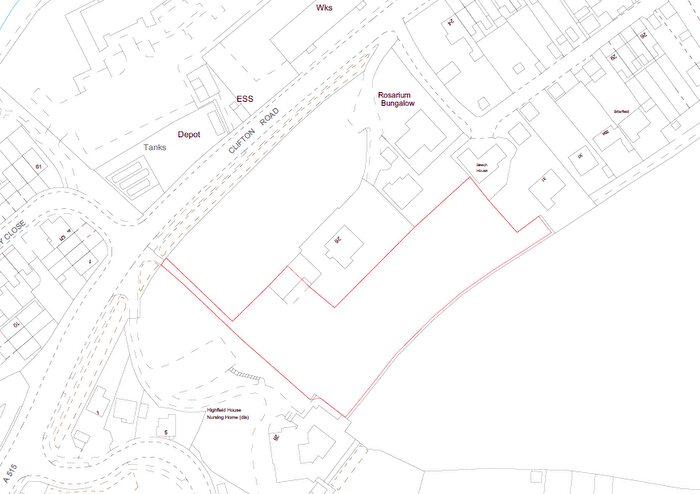 Land For Sale In Clifton Road, Ashbourne, DE6