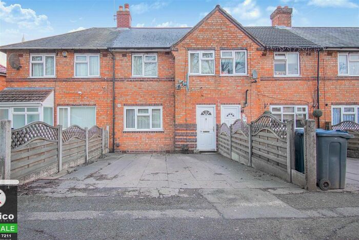 3 Bedroom Terraced House To Rent In Nailstone Crescent, Birmingham B27