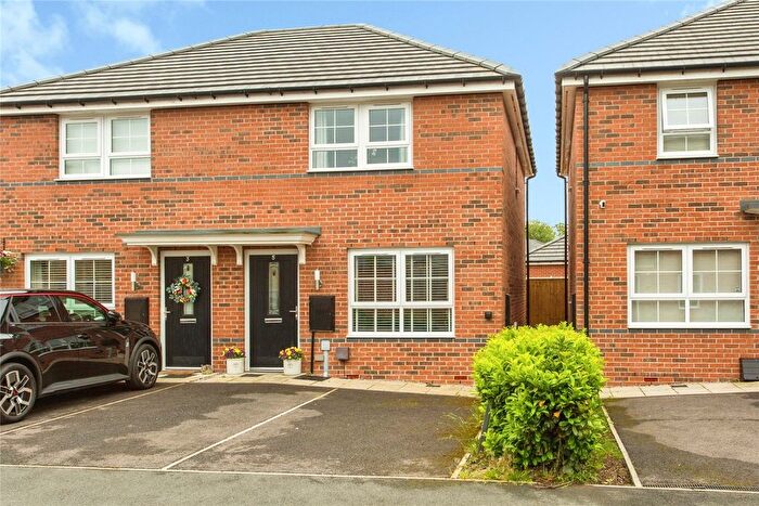 2 Bedroom Semi-Detached House For Sale In Marjoram Drive, Whittingham, Preston, Lancashire, PR3