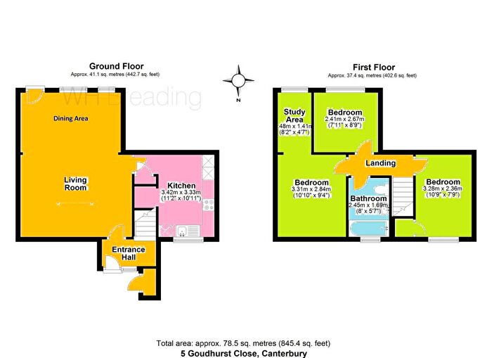 3 Bedroom House To Rent In Goudhurst Close, Canterbury, CT2