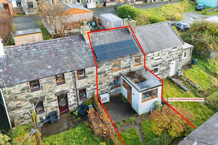 2 Bedroom Terraced House For Sale In No Tyn R'Ardd, Rhiwlas, Bangor, Gwynedd, LL57