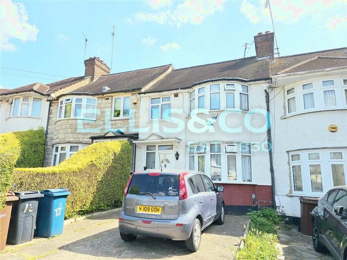 3 Bedroom Terraced House To Rent In Hillside Crescent, Harrow, Middlesex, HA2