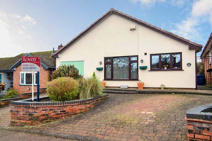 3 Bedroom Detached Bungalow For Sale In Gilwell Road, Rugeley, WS15