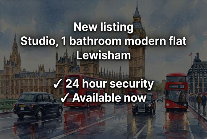 Studio To Rent In New Cross Road, London, SE14