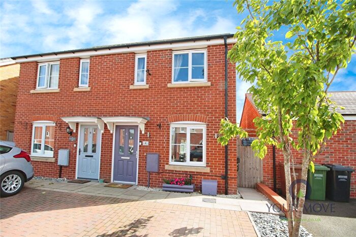 2 Bedroom Semi-Detached House For Sale In Weasel Avenue, Droitwich, Worcestershire, WR9