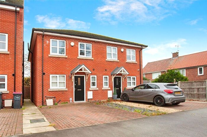 2 Bedroom Semi Detached House For Sale In High Nook Gardens, Dinnington, Sheffield, South Yorkshire, S25