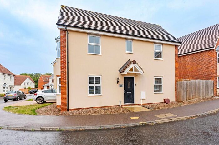 3 Bedroom Detached House To Rent In Allan Bedford Crescent, Costessey, NR8