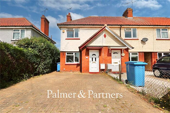 2 Bedroom End Of Terrace House For Sale In Boyton Road, Ipswich, Suffolk, IP3