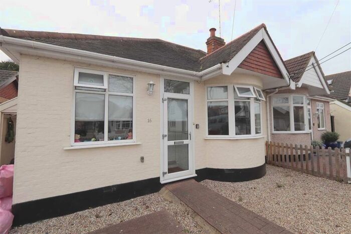 2 Bedroom Semi-Detached Bungalow To Rent In North Crescent, Southend On Sea, Essex SS2