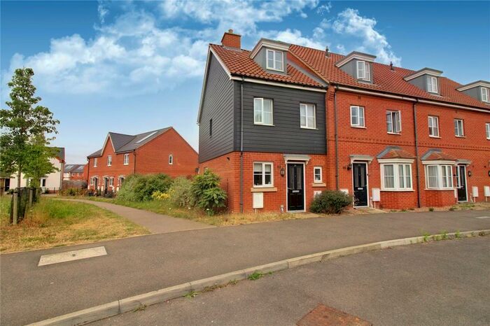 3 Bedroom End Of Terrace House To Rent In Dragonfly Lane, Cringleford, Norwich, Norfolk, NR4