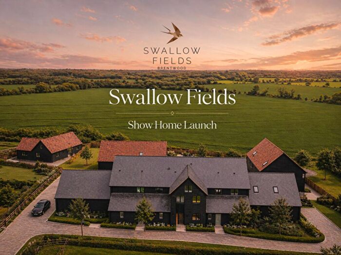 3 Bedroom Terraced House For Sale In New Homes At Swallow Fields, Swallows Cross, Brentwood, CM15