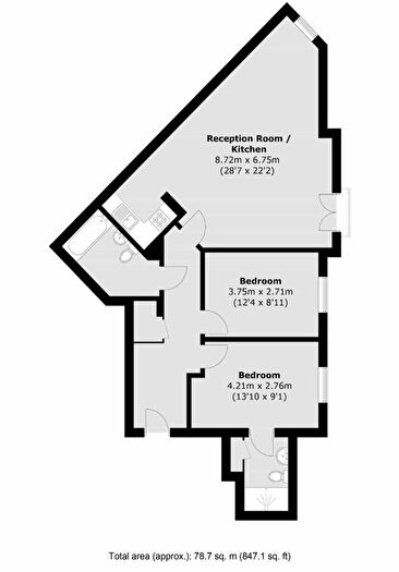 2 Bedroom Flat To Rent In Coppetts Road, London, N10